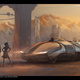 Illustration for article titled Futuristic cars inspired by Syd Meads Blade Runner designs